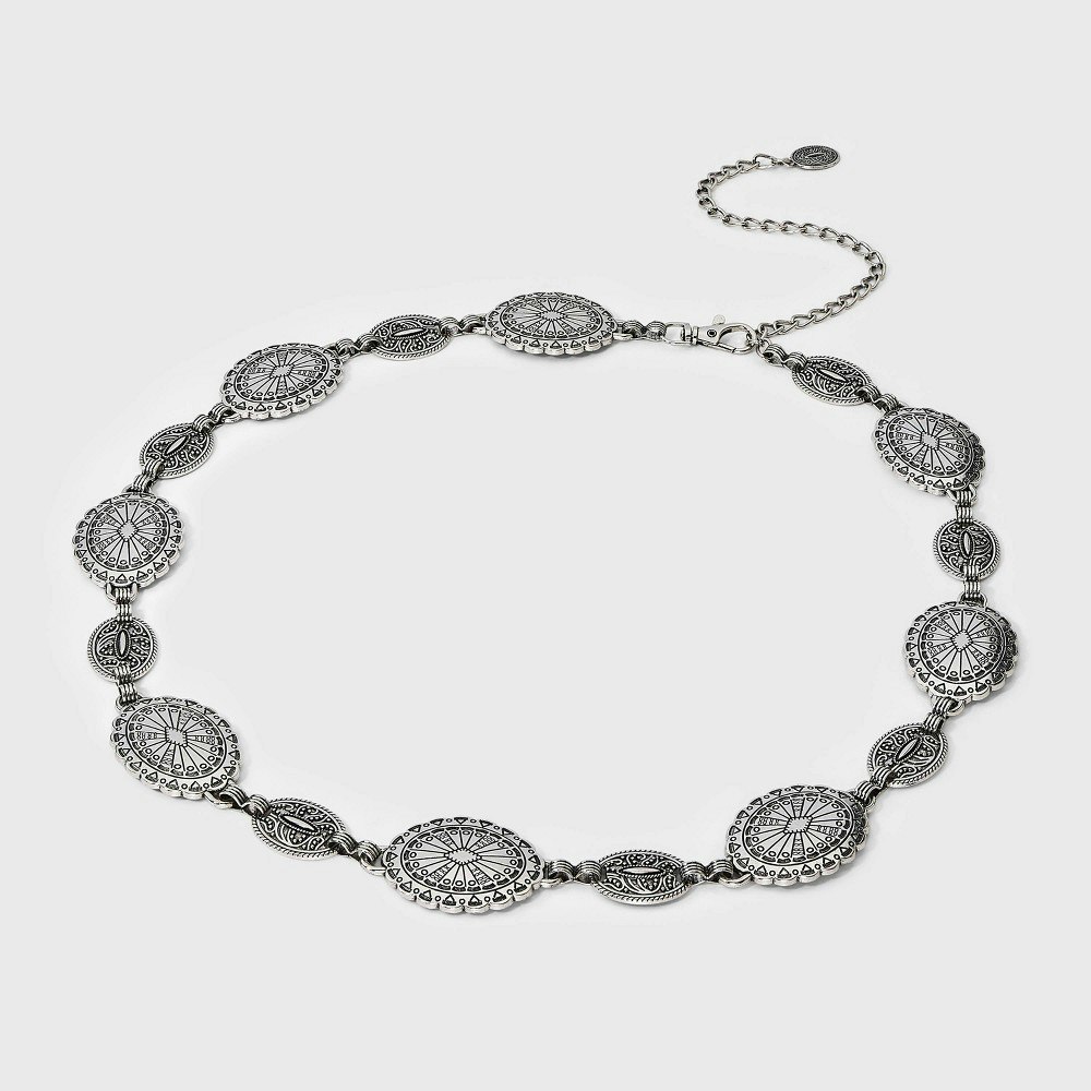 Wild Fable Concho Chain Belt: $20