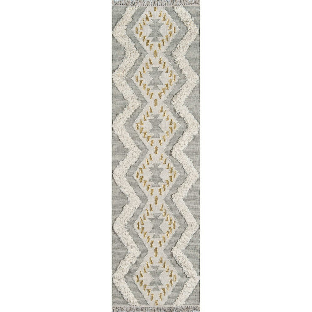 Novogratz by Momeni 2'3"x7'10" Indio Wool Runner Rug: $66.99 Novogratz by Momeni 2'3"x7'10" Indio Wool Runner Rug: $66.99