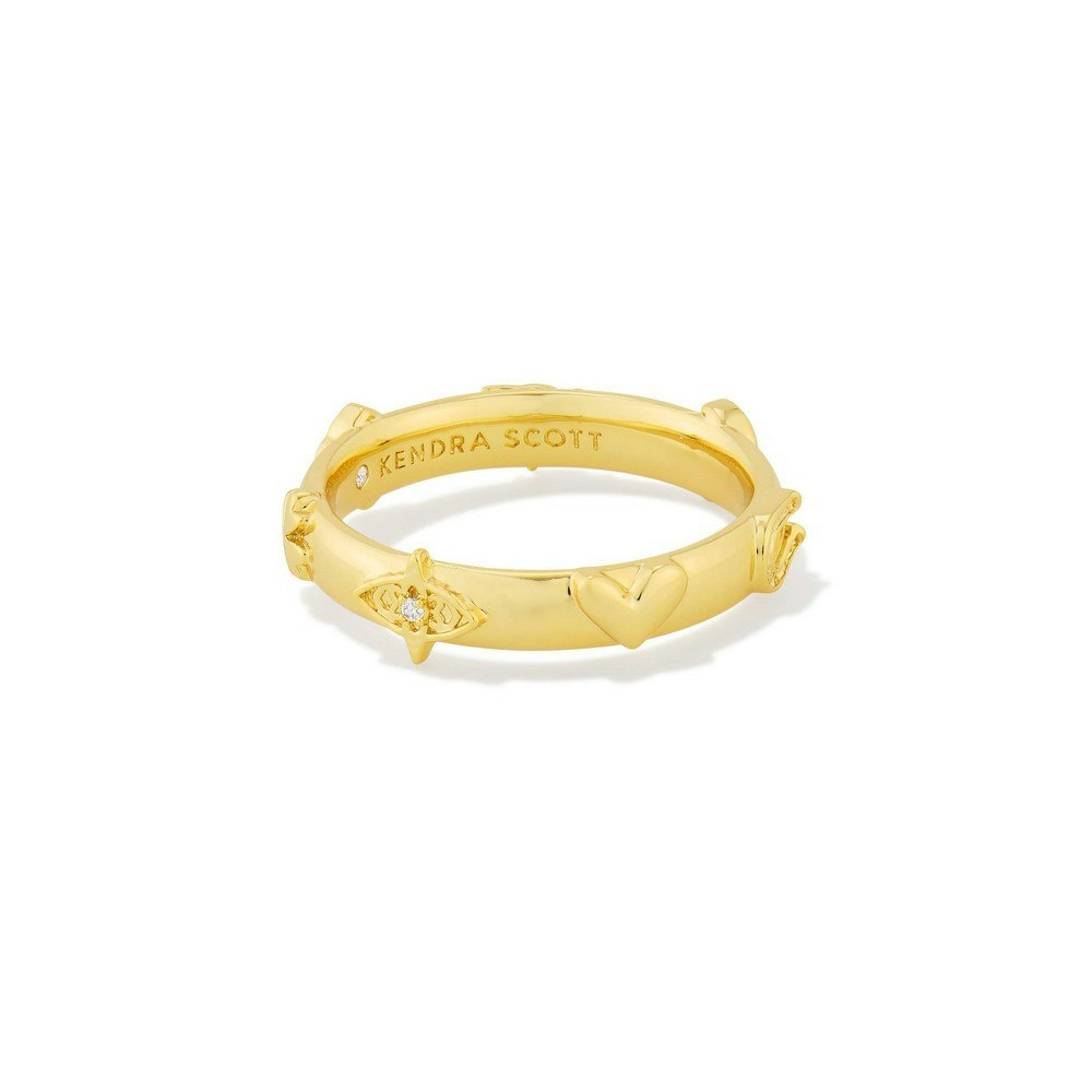 Kendra Scott Lucky Charm Band Ring: $38 Kendra Scott Lucky Charm Band Ring: $38