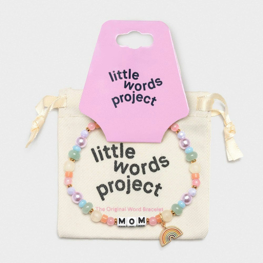 Little Words Project Rainbow Mom Beaded Bracelet: $25 Little Words Project Rainbow Mom Beaded Bracelet: $25