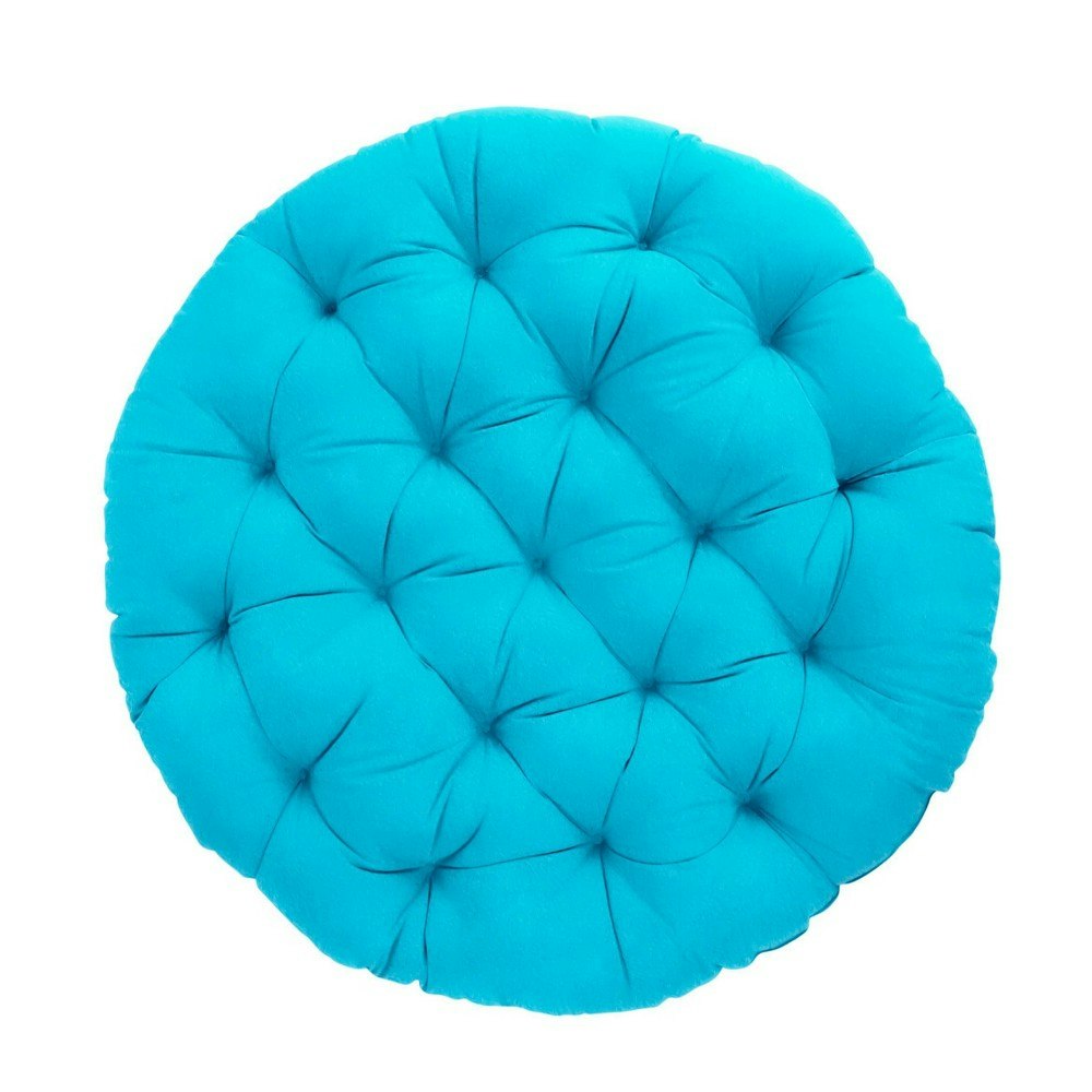 Sorra Home 48-Inch Round Suede Outdoor Papasan Chair Cushion: $103.99 Sorra Home 48-Inch Round Suede Outdoor Papasan Chair Cushion: $103.99