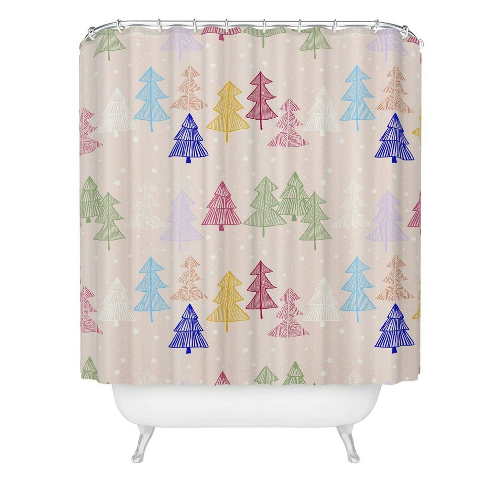 Showmemars Forest Pattern Shower Curtain: $89.99