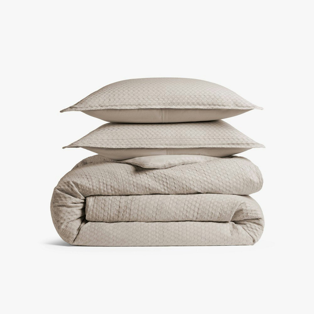 Parachute for Target Honeycomb Cotton Full/Queen Duvet Cover & Sham Set: $149