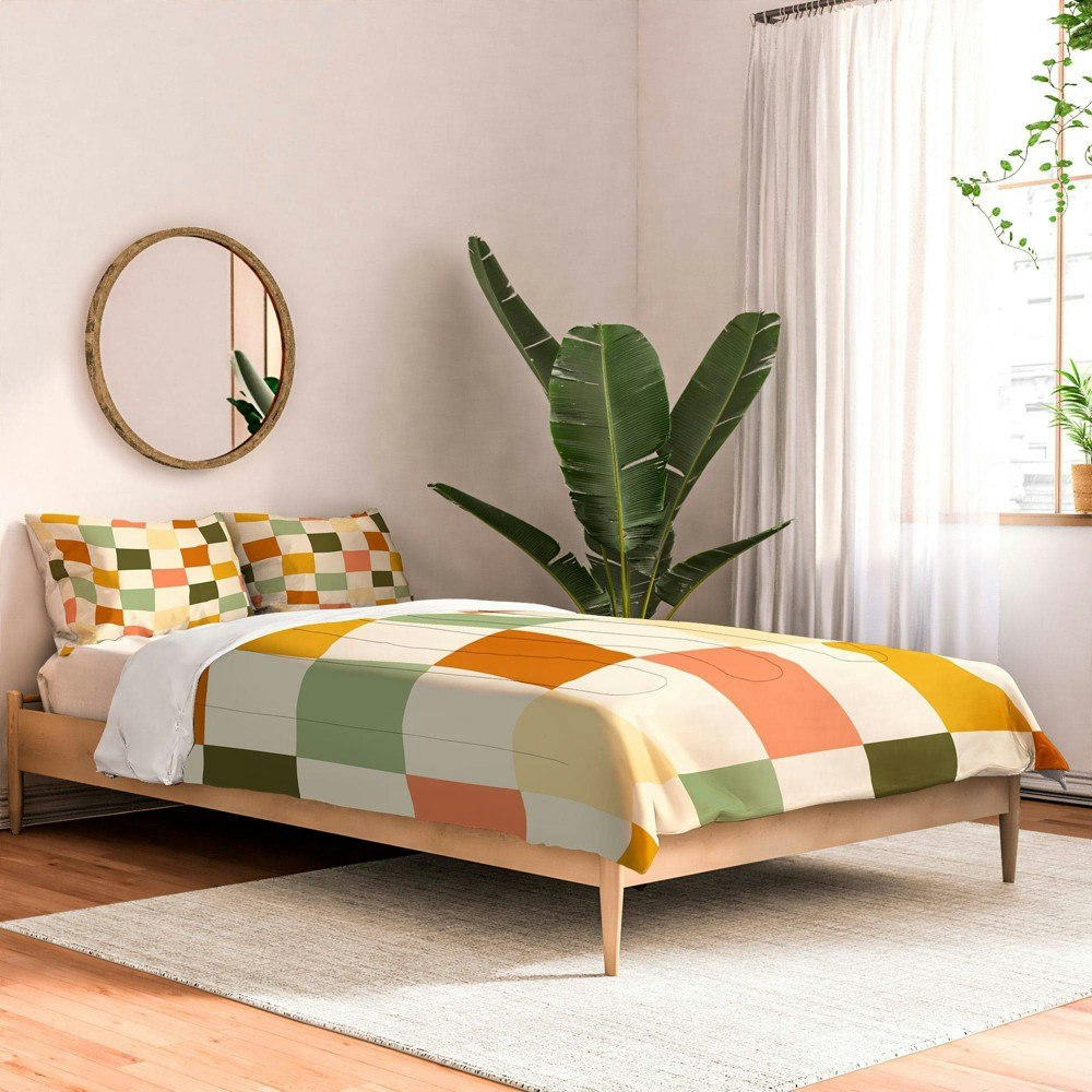Deny Designs King Lane and Lucia Checkerboard Comforter Set 3-Piece: $229.99