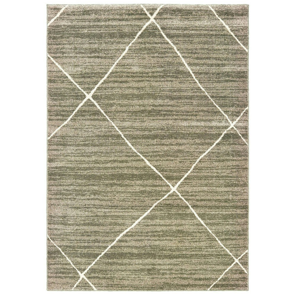 Captiv8e Designs 6'7" x 9'2" Camryn Distressed Geometric Rug: $863.99 Captiv8e Designs 6'7" x 9'2" Camryn Distressed Geometric Rug: $863.99