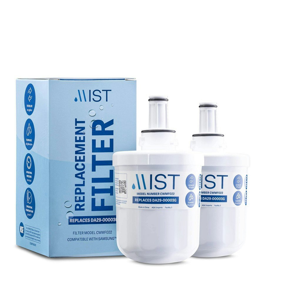 Mist Aqua-Pure Plus Refrigerator Water Filter 2-Pack: $27.99 Mist Aqua-Pure Plus Refrigerator Water Filter 2-Pack: $27.99