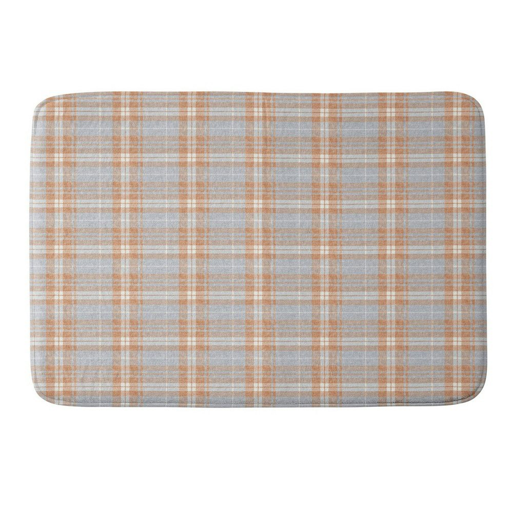 34"x21" Little Arrow Design Fall Plaid Memory Foam Bath Rug: $60.99 34"x21" Little Arrow Design Fall Plaid Memory Foam Bath Rug: $60.99
