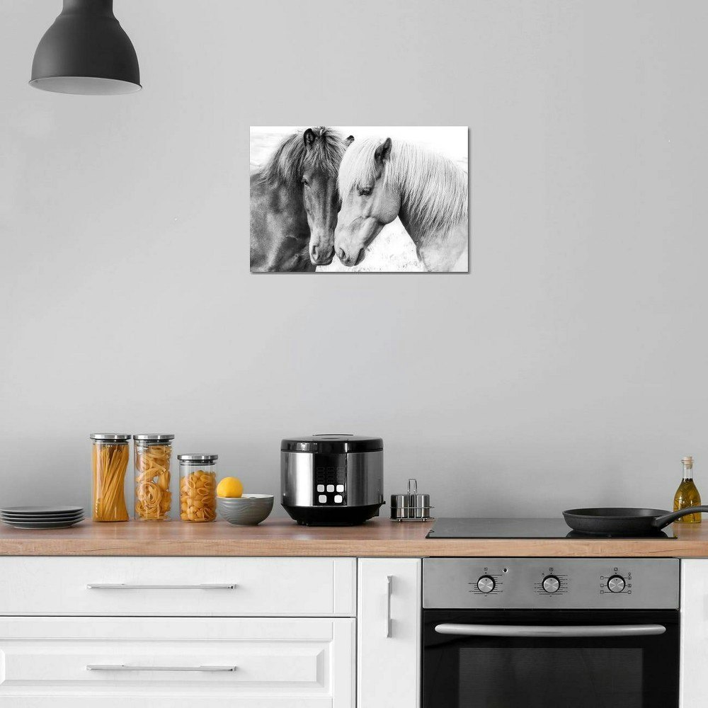 iCanvas 12"x18" Horse Love Canvas Print Wall Art: $45.99 iCanvas 12"x18" Horse Love Canvas Print Wall Art: $45.99