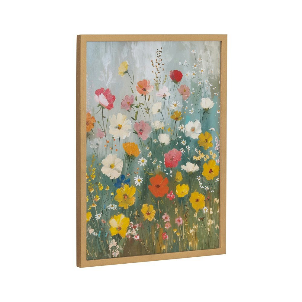 Kate & Laurel 12"x16" Boho Wildflower Garden Print: $34.99 Kate & Laurel 12"x16" Boho Wildflower Garden Print: $34.99