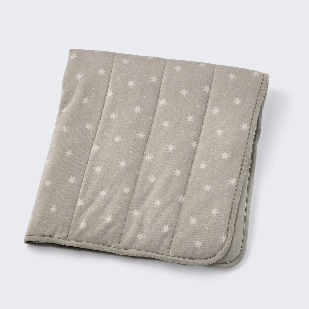 Cloud Island Rayon from Bamboo Jersey Quilted Blanket: $19.99