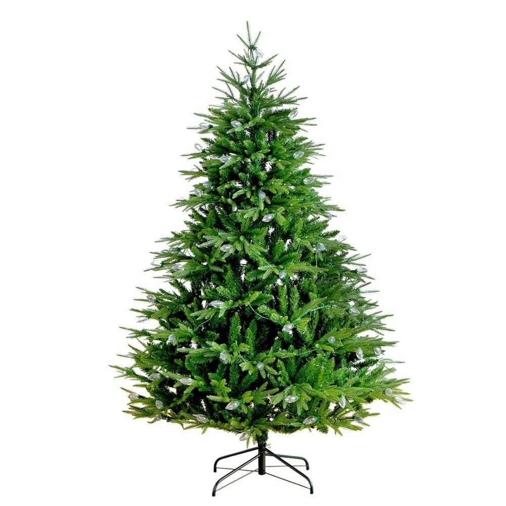 Nearly Natural 6-Foot Pre-Lit Artificial Luxembourg Pine Christmas Tree: $344.99 Nearly Natural 6-Foot Pre-Lit Artificial Luxembourg Pine Christmas Tree: $344.99