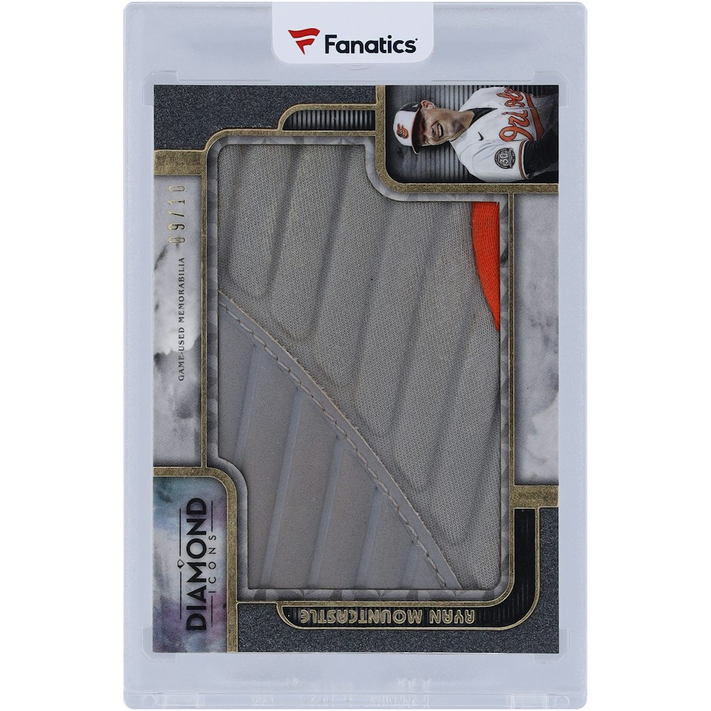 Ryan Mountcastle Baltimore Orioles 2023 Topps Diamond Icons Game Used Cleat Relic Card #9/10: $299.99 Ryan Mountcastle Baltimore Orioles 2023 Topps Diamond Icons Game Used Cleat Relic Card #9/10: $299.99