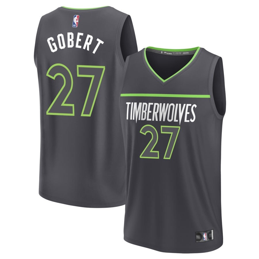 Rudy Gobert Minnesota Timberwolves Youth Fast Break Jersey: $79.99