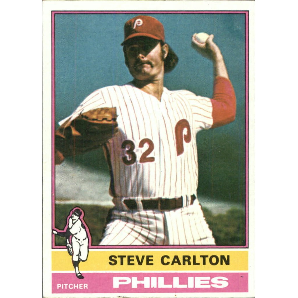 1976 Topps #355 Steve Carlton Baseball Card: $12