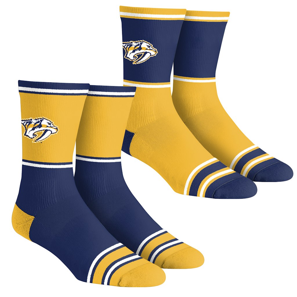 Nashville Predators Rock Em Socks 2-Pack: $11.99