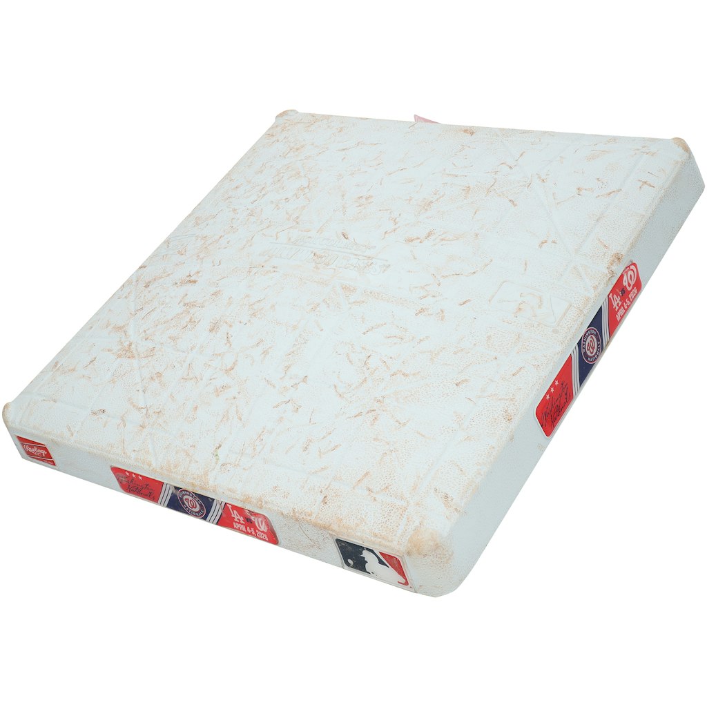 Washington Nationals Game-Used Second Base: $299.99 Washington Nationals Game-Used Second Base: $299.99