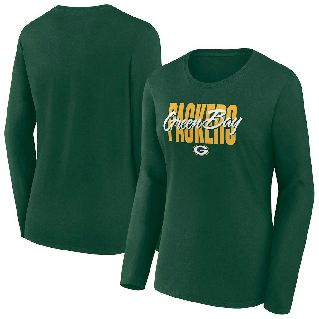 Women's Green Bay Packers Long Sleeve Scoop Neck T-Shirt: $25.79 Women's Green Bay Packers Long Sleeve Scoop Neck T-Shirt: $25.79