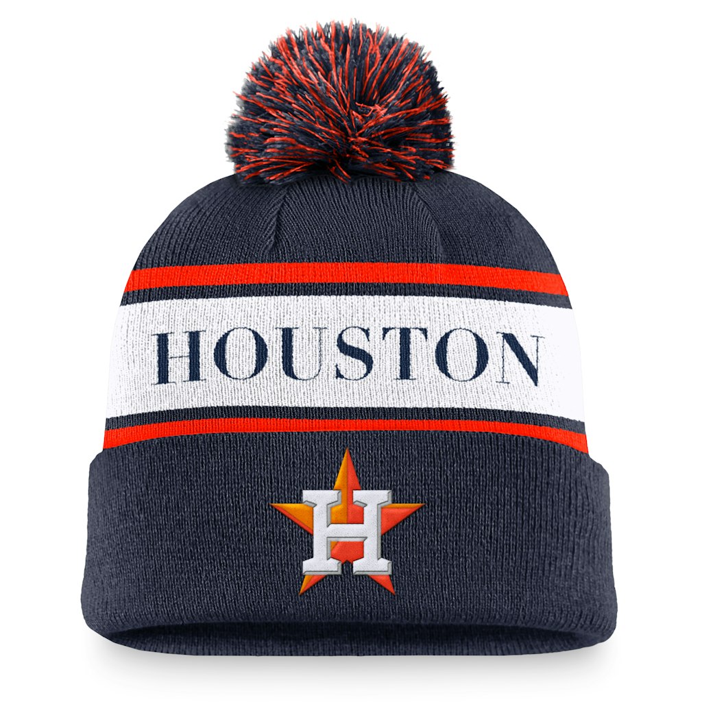 Nike Houston Astros Team Stripe Cuffed Knit Hat: $31.99