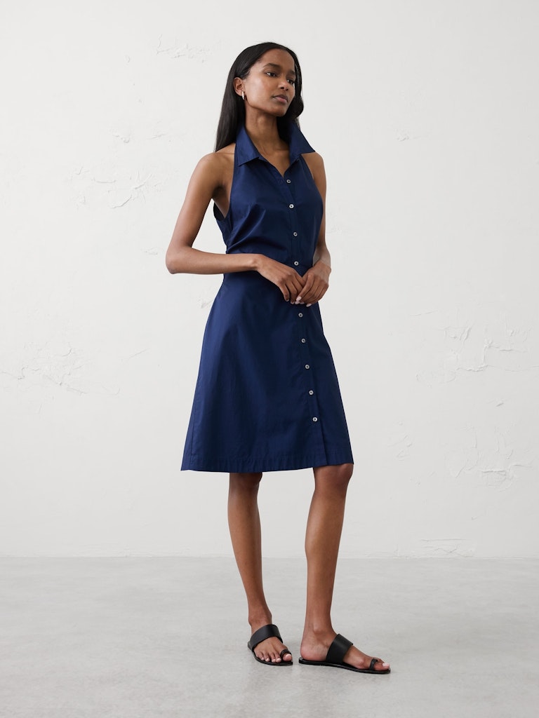 Shirred-Waist Above-Knee Dress: $60 Shirred-Waist Above-Knee Dress: $60