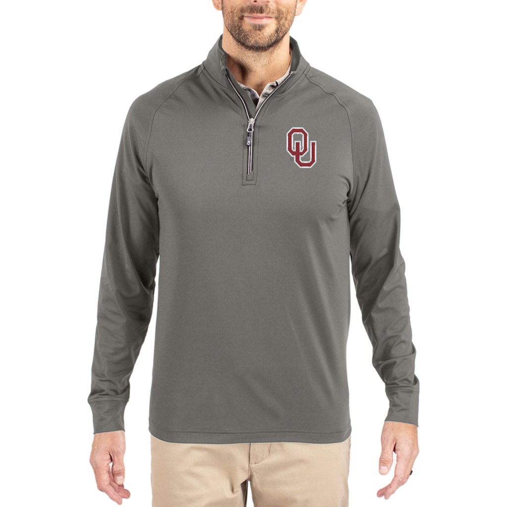 Cutter & Buck Oklahoma Sooners Adapt Eco Knit Quarter-Zip Pullover: $99.99 Cutter & Buck Oklahoma Sooners Adapt Eco Knit Quarter-Zip Pullover: $99.99