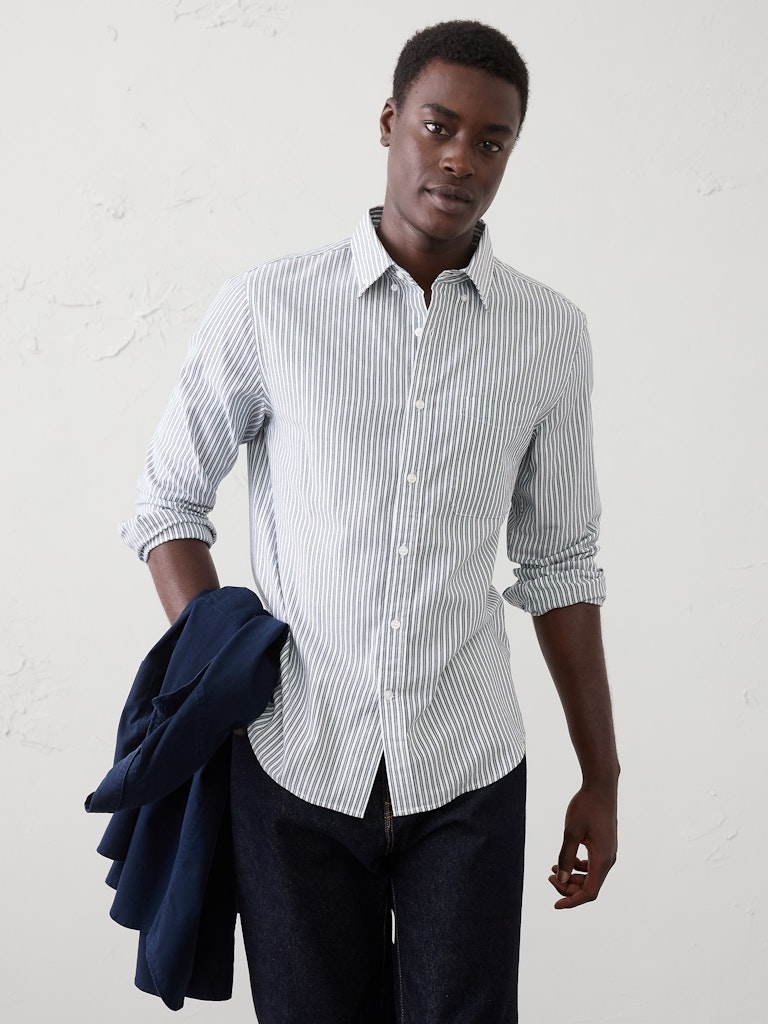 Slim-Fit Oxford Shirt: $35