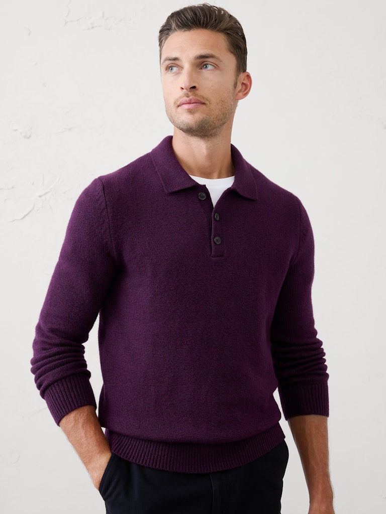 Cozy Sweater Polo: $69.97 Cozy Sweater Polo: $69.97