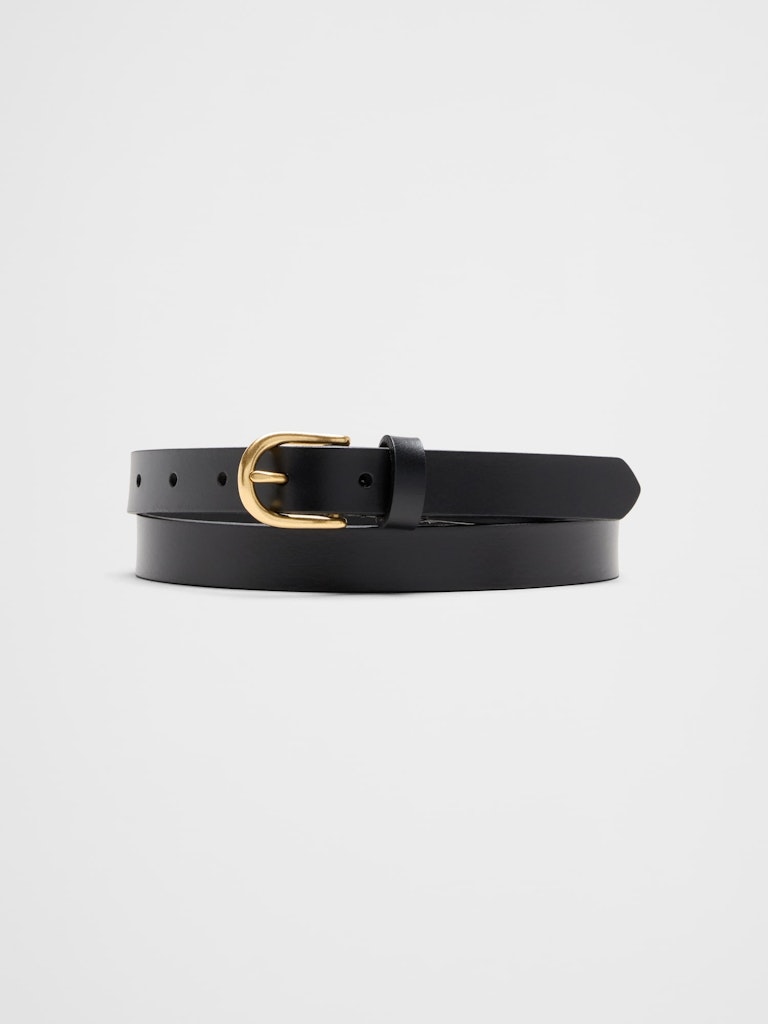 Skinny Leather Trouser Belt: $30