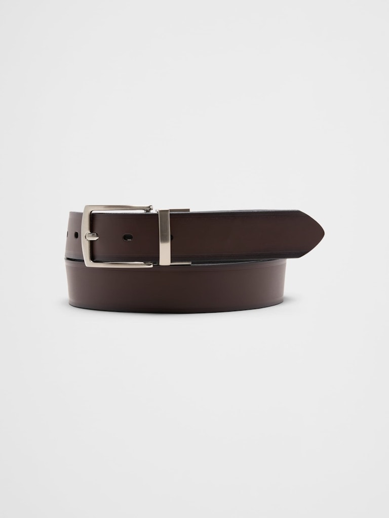 Reversible Leather Dress Belt: $40 Reversible Leather Dress Belt: $40