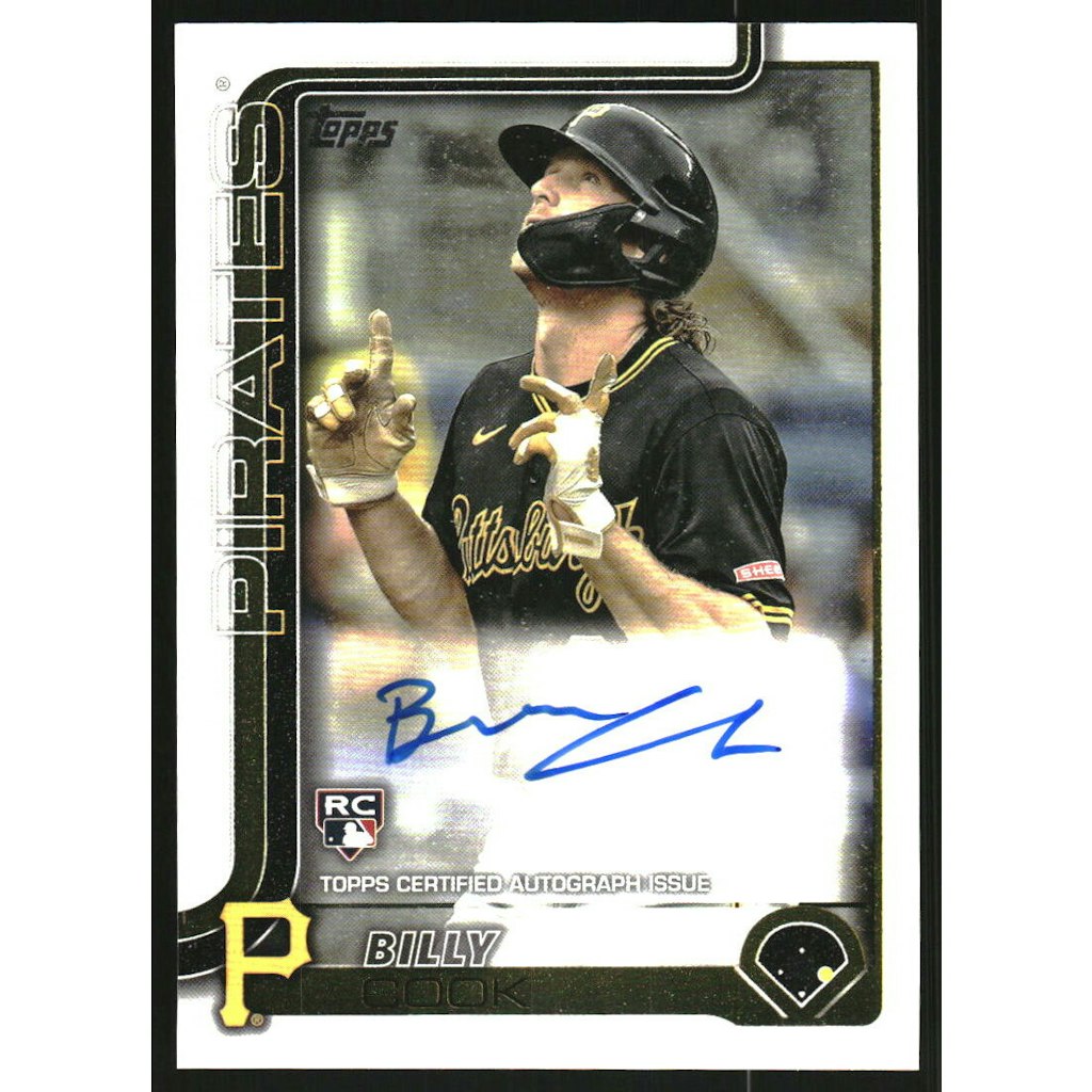 2025 Topps Flagship Billy Cook Real One Autograph: $18