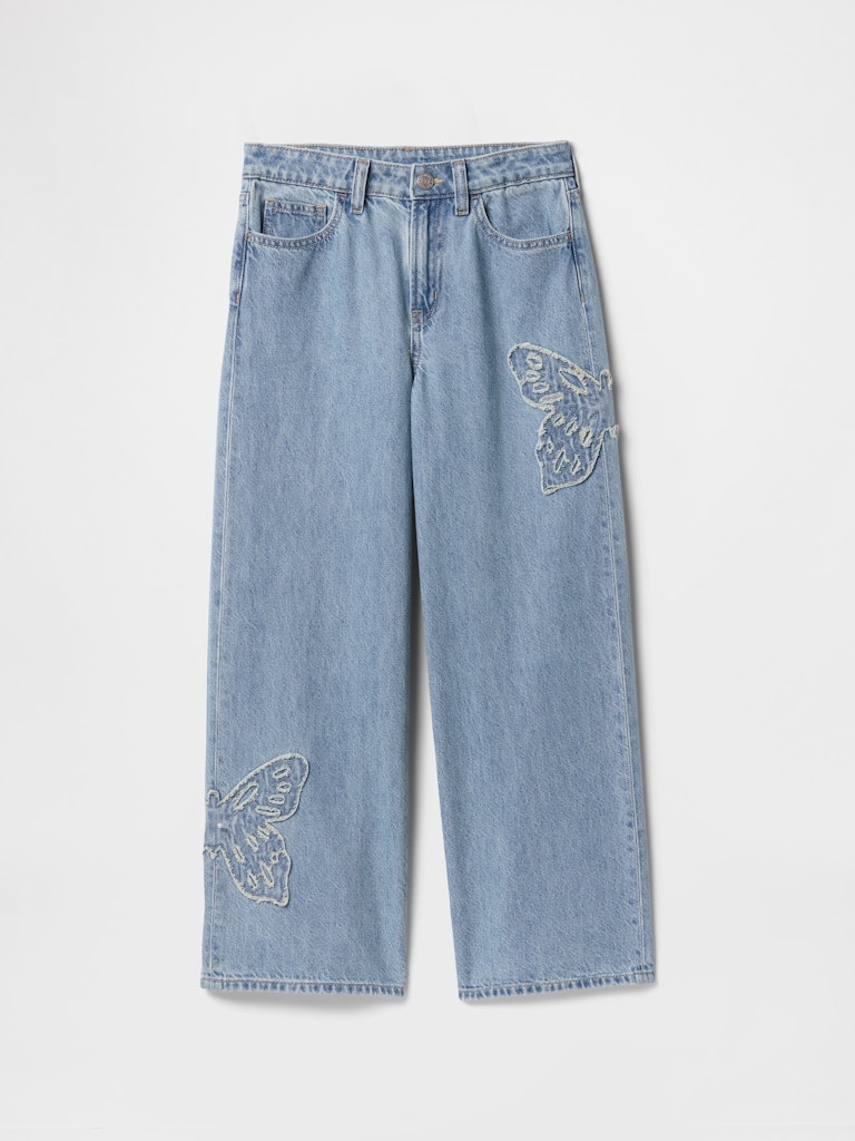 Kids High Rise Wide-Leg Jeans: $23.99 Kids High Rise Wide-Leg Jeans: $23.99