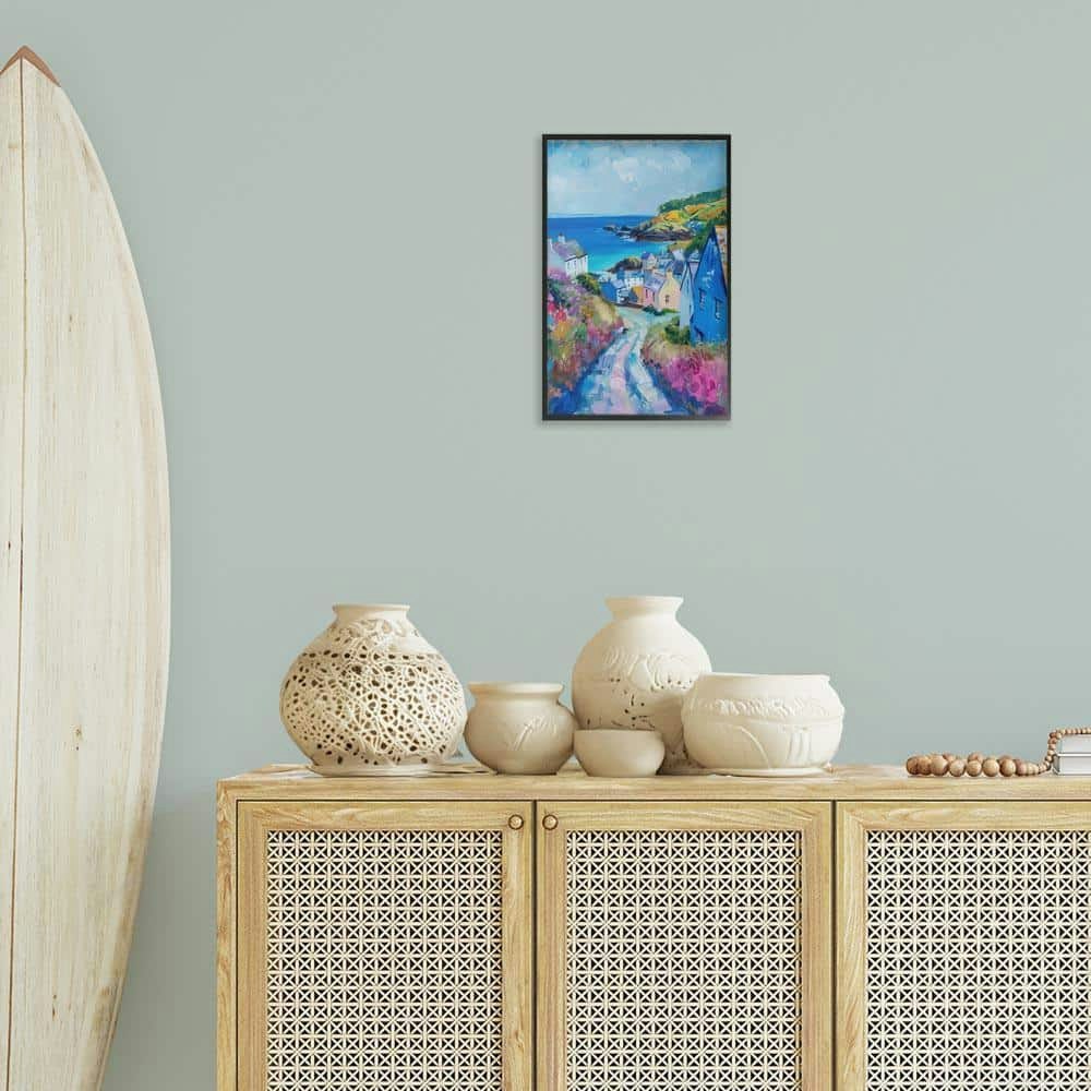 Seaside Town Overlook Giclee Art Print 18x12-Inch: $39.76 Seaside Town Overlook Giclee Art Print 18x12-Inch: $39.76