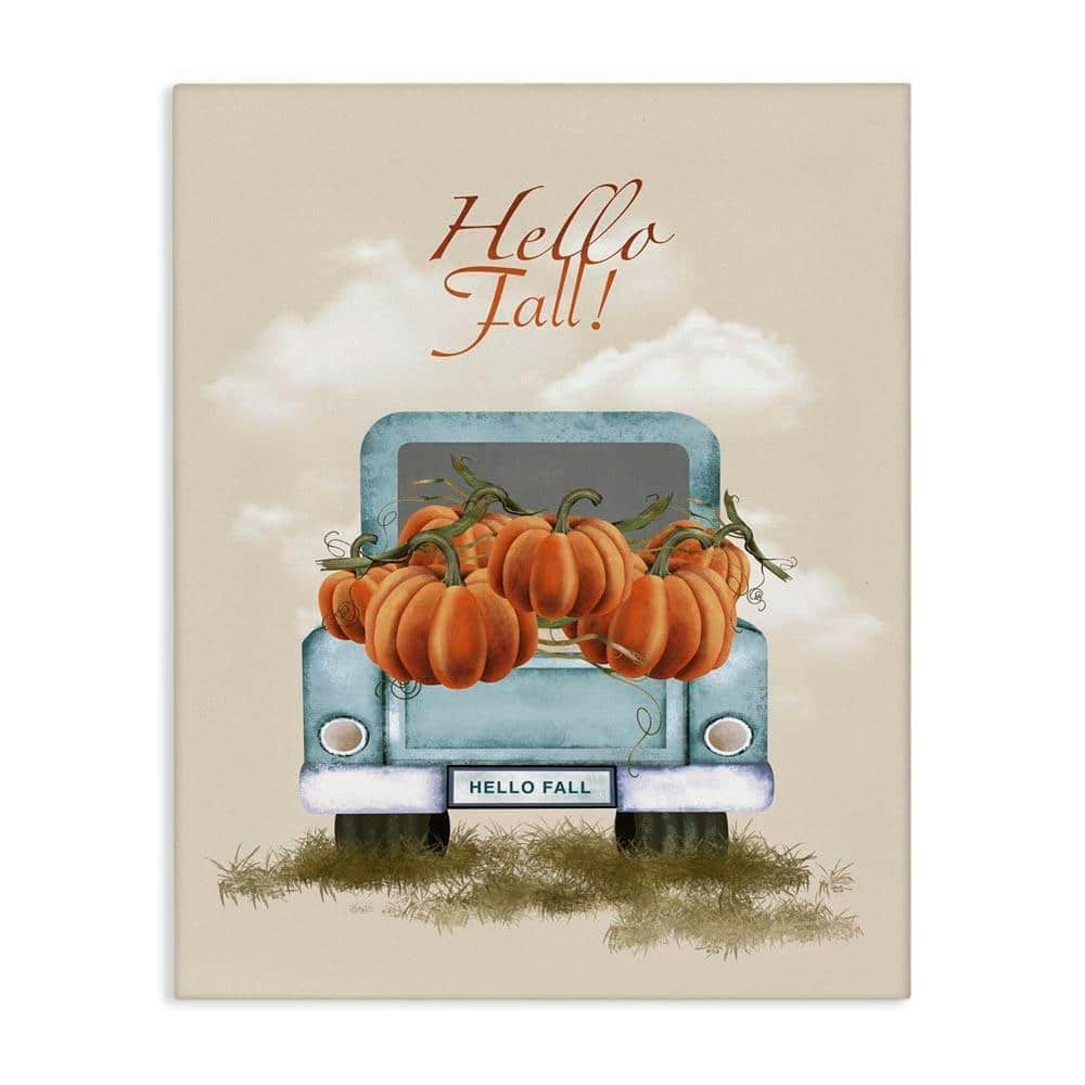 Andrea Jasid Grassi Hello Fall Autumn Pumpkins 30x24-Inch Art Print: $52.92 Andrea Jasid Grassi Hello Fall Autumn Pumpkins 30x24-Inch Art Print: $52.92