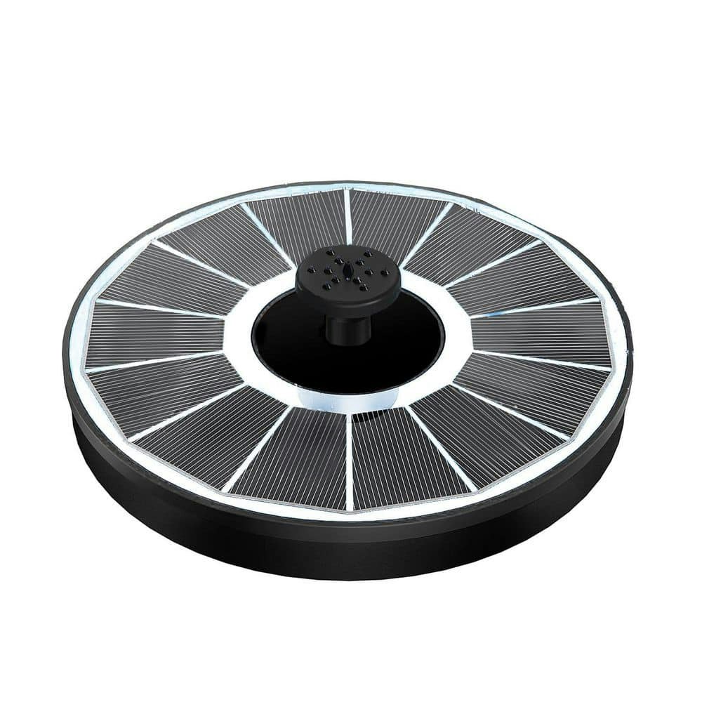 3.5W Glass Panel Solar Bird Bath Fountain with 6 LEDs: $65.75 3.5W Glass Panel Solar Bird Bath Fountain with 6 LEDs: $65.75