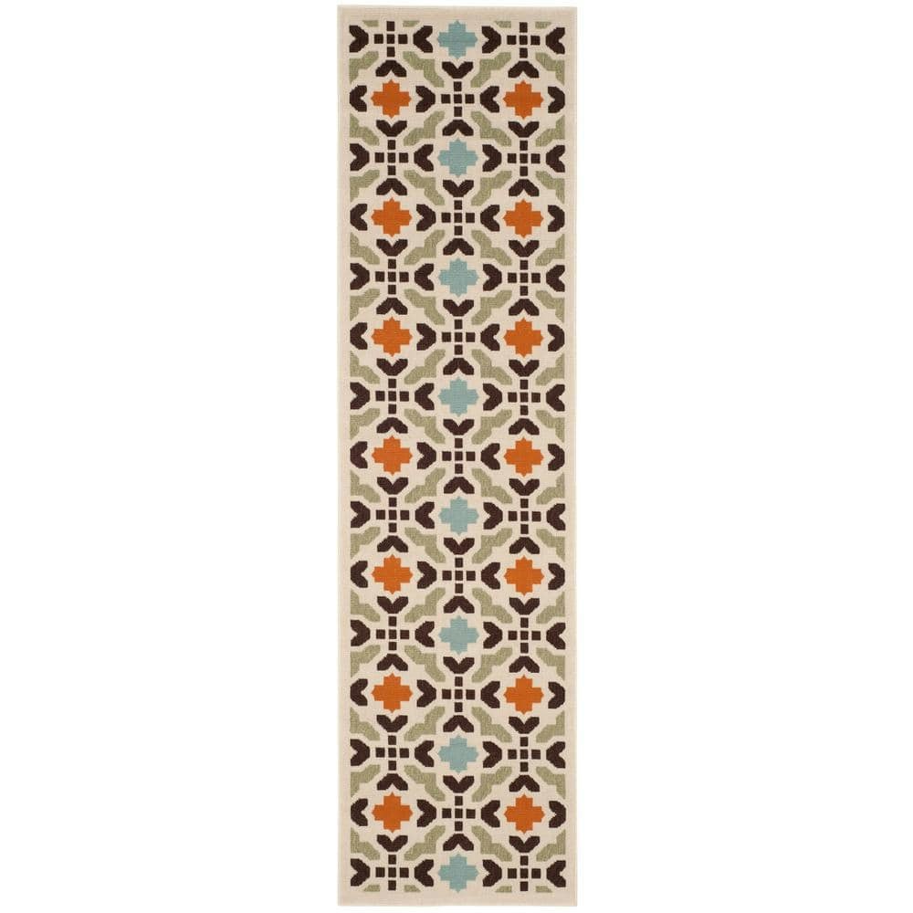 Veranda 2x10-Foot Geometric Indoor/Outdoor Runner Rug: $52.51 Veranda 2x10-Foot Geometric Indoor/Outdoor Runner Rug: $52.51