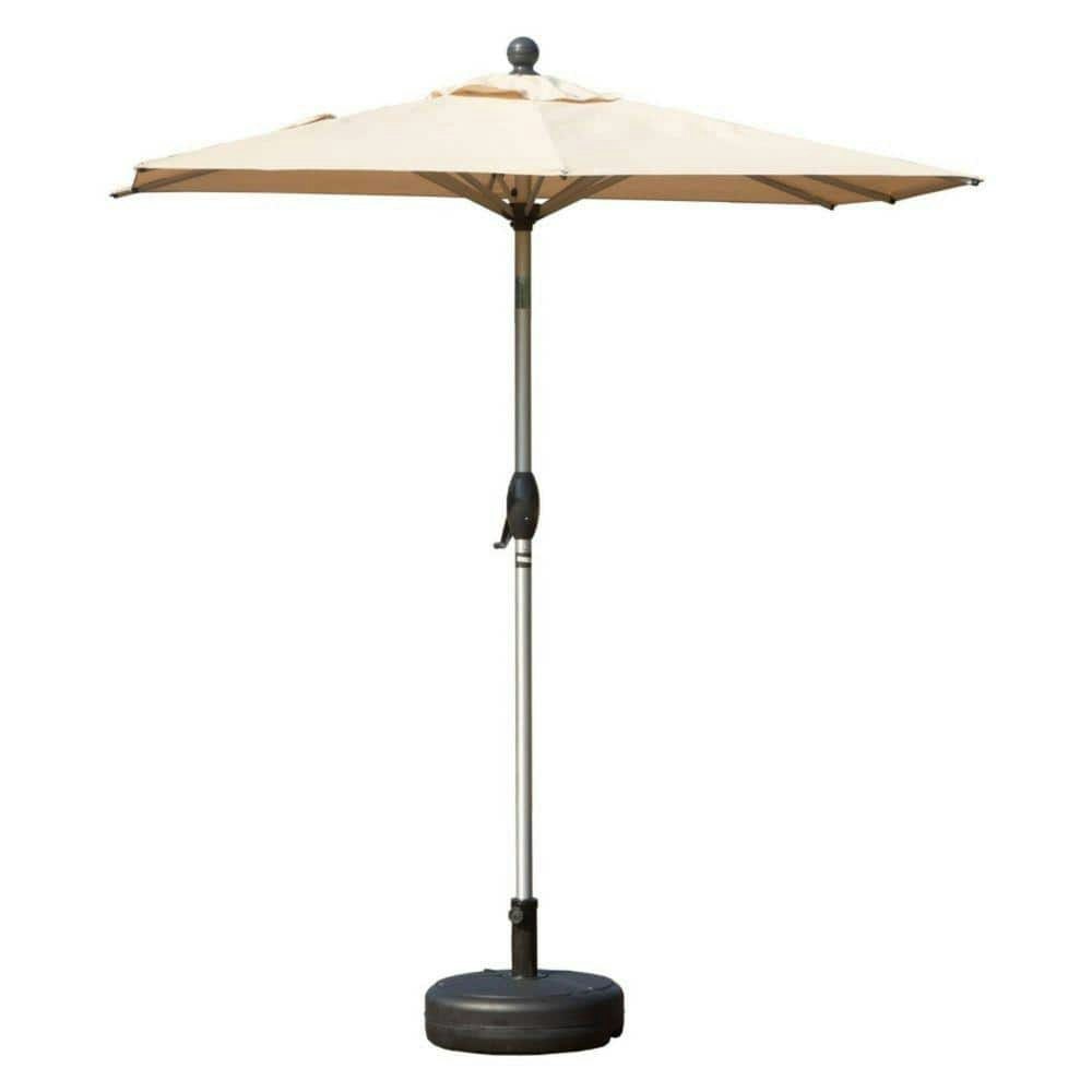 6-Foot Steel Rectangular Market Patio Umbrella: $100 6-Foot Steel Rectangular Market Patio Umbrella: $100
