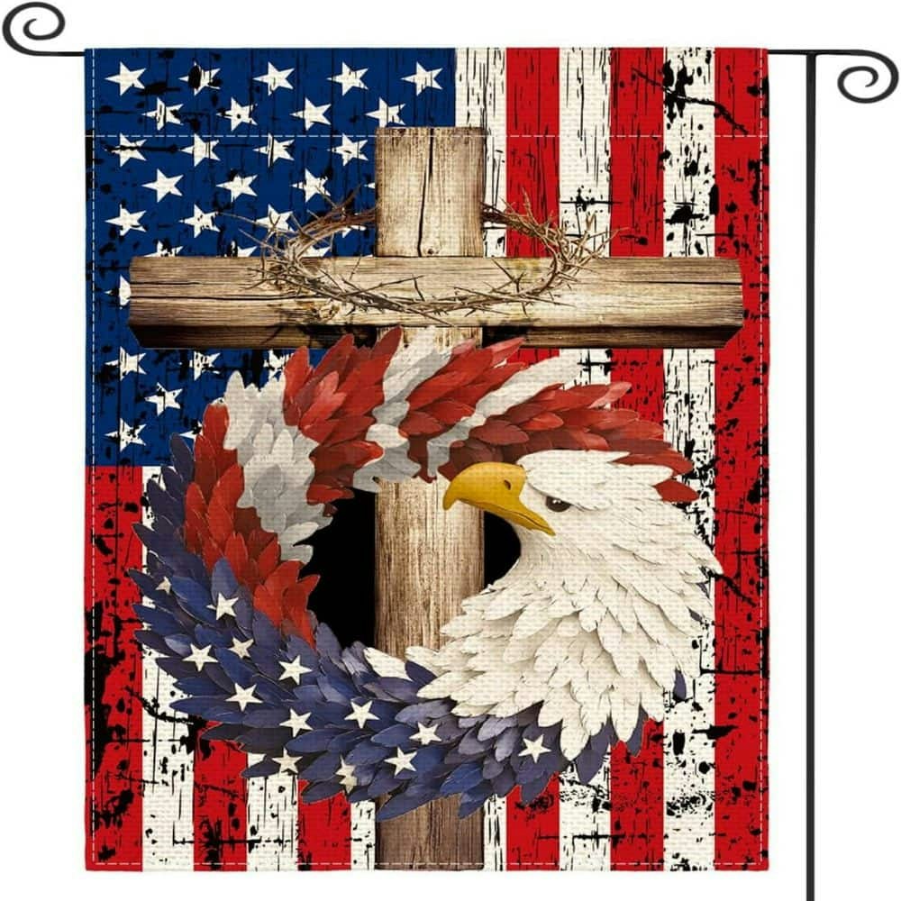 Patriotic Eagle Garden Flag 12x18-Inch: $54.27 Patriotic Eagle Garden Flag 12x18-Inch: $54.27