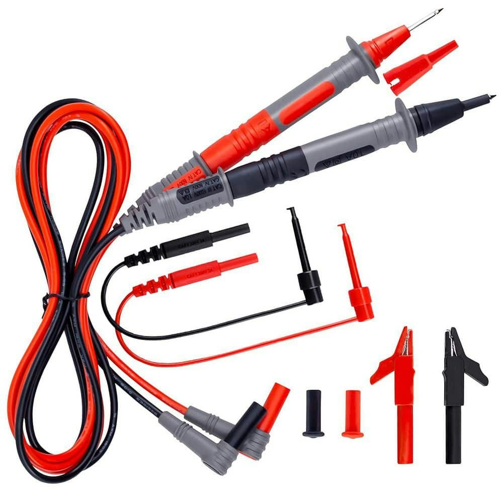 9-Piece Silicone Electrician Test Leads Kit: $38.43 9-Piece Silicone Electrician Test Leads Kit: $38.43