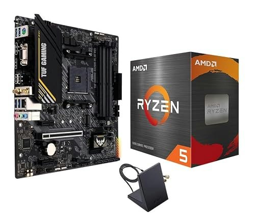 Micro Center AMD Ryzen 5 5500 and ASUS TUF Gaming A520M-PLUS WiFi Motherboard Bundle: $197.99 Micro Center AMD Ryzen 5 5500 and ASUS TUF Gaming A520M-PLUS WiFi Motherboard Bundle: $197.99