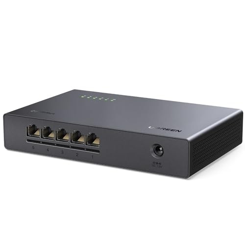 Ugreen 5-Port 2.5Gb Ethernet Switch: $37.99 Ugreen 5-Port 2.5Gb Ethernet Switch: $37.99