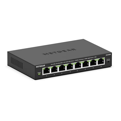 Netgear 8-Port Gigabit Smart Managed Switch: $27.99 Netgear 8-Port Gigabit Smart Managed Switch: $27.99