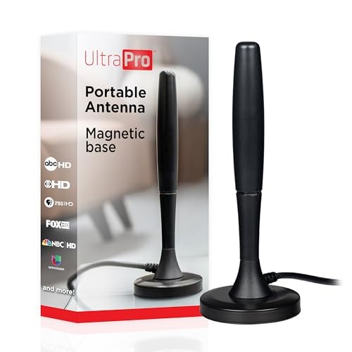 UltraPro Portable Digital Indoor TV Antenna: $9.99 UltraPro Portable Digital Indoor TV Antenna: $9.99