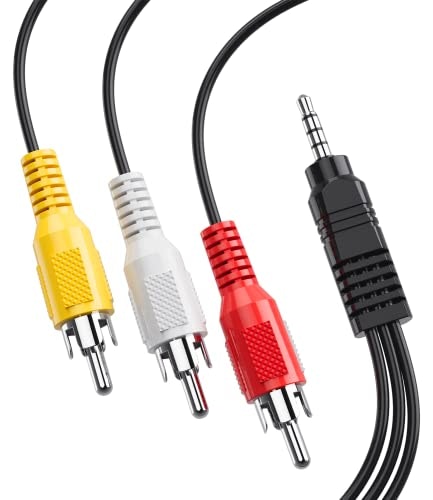 Snllmzi 5-Foot 3.5mm to RCA AV Cable: $3.99 Snllmzi 5-Foot 3.5mm to RCA AV Cable: $3.99