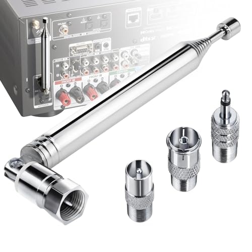 Ancable Indoor FM Telescopic Antenna: $8.99