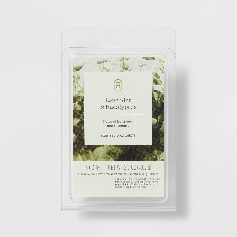 Threshold Lavender and Eucalyptus Wax Melts 6-Pack: $2 Threshold Lavender and Eucalyptus Wax Melts 6-Pack: $2