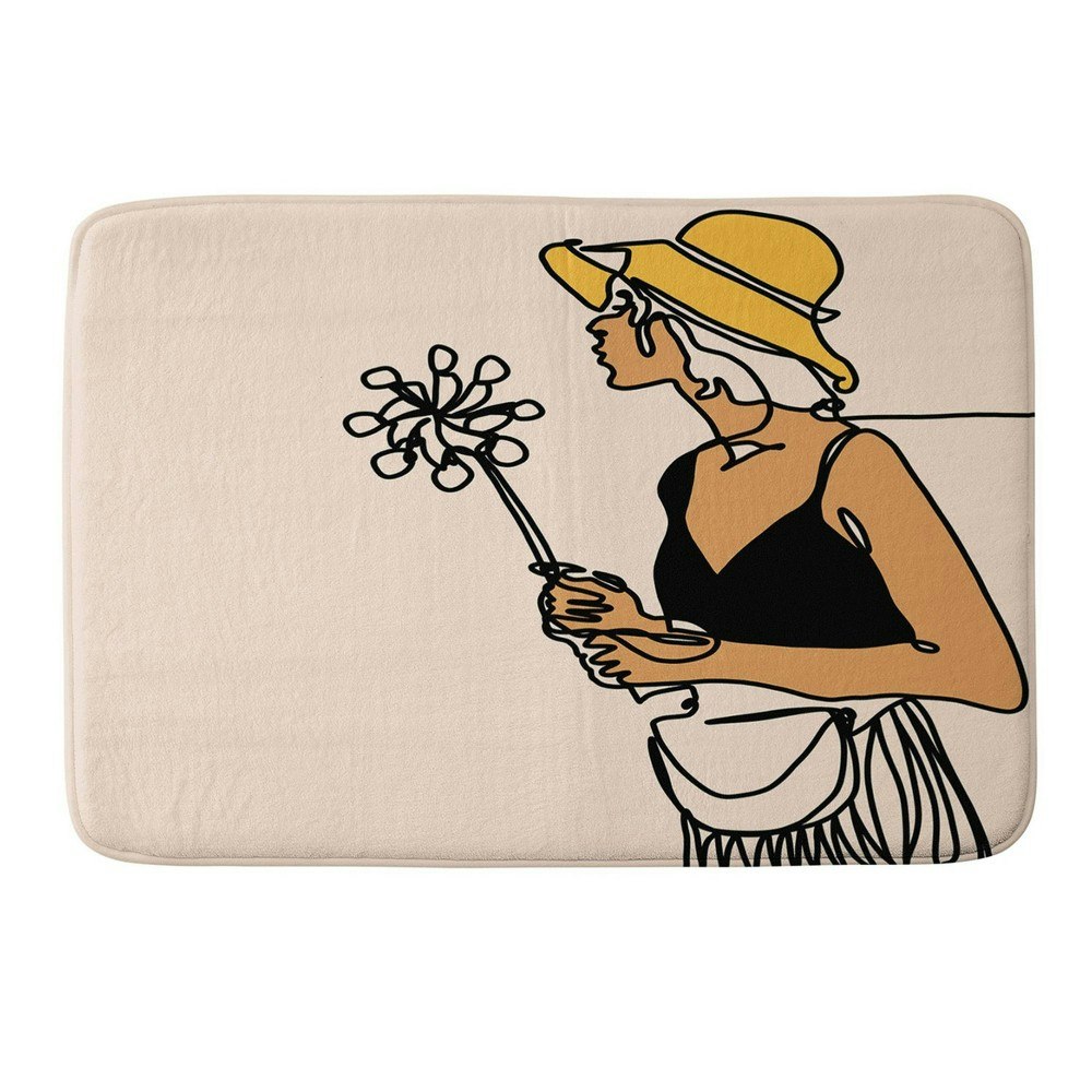 Deny Designs Aliscribble Memory Foam Bath Mat: $65.99
