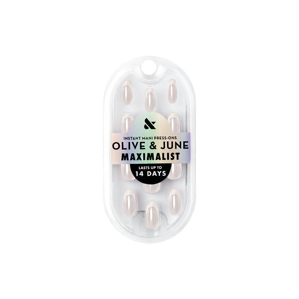 Olive & June Maximalist Medium Coffin Press-On Nails 42-Pack: $9.99 Olive & June Maximalist Medium Coffin Press-On Nails 42-Pack: $9.99