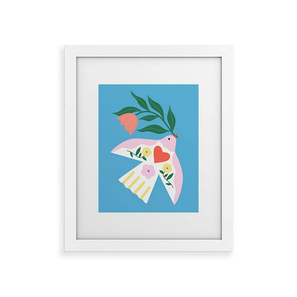 Deny Designs 18"x24" Melissa Donne Botanical Bird Framed Art Print: $99.99 Deny Designs 18"x24" Melissa Donne Botanical Bird Framed Art Print: $99.99