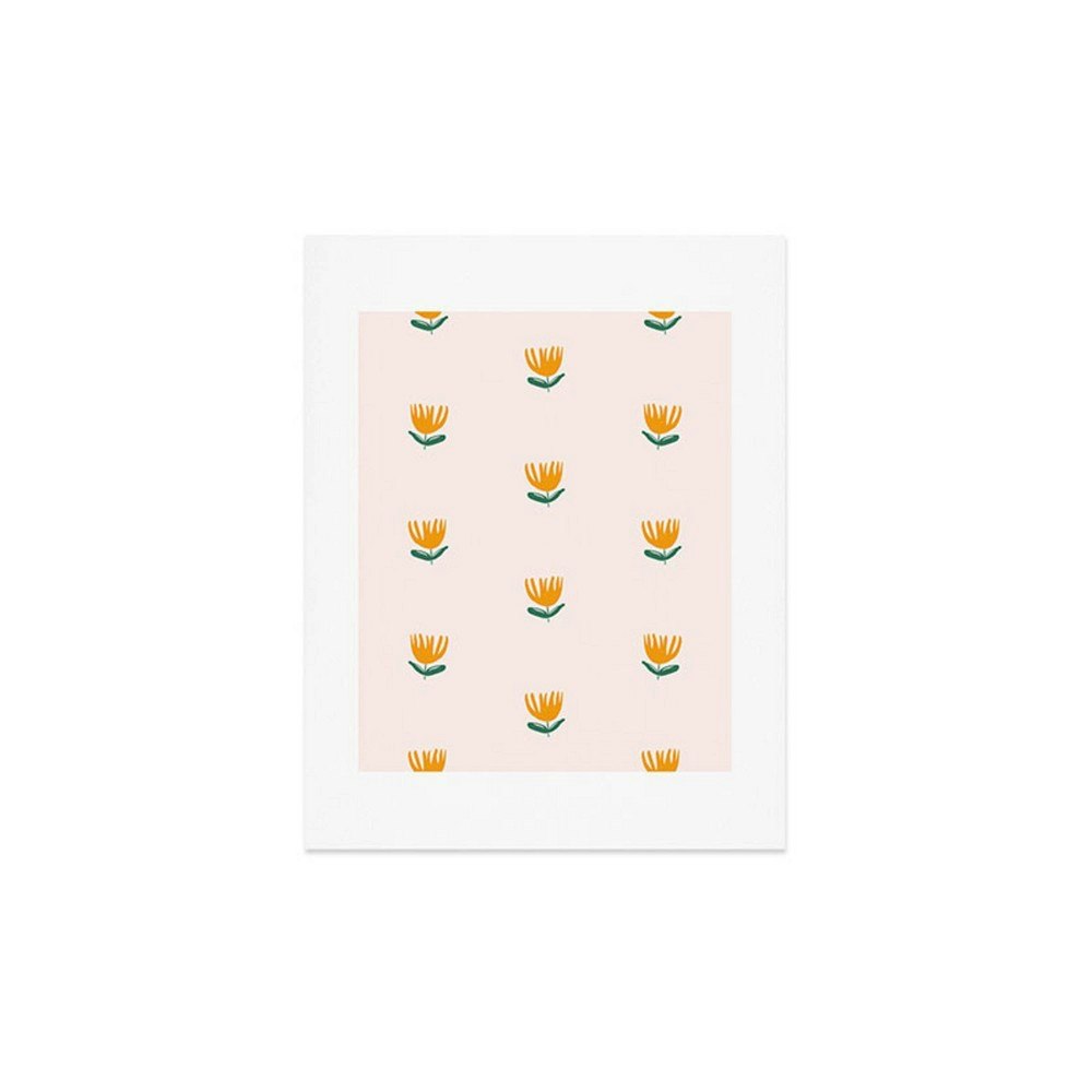 Deny Designs 11"x14" Abstract Yellow Tulip Wall Art Print: $18.99 Deny Designs 11"x14" Abstract Yellow Tulip Wall Art Print: $18.99