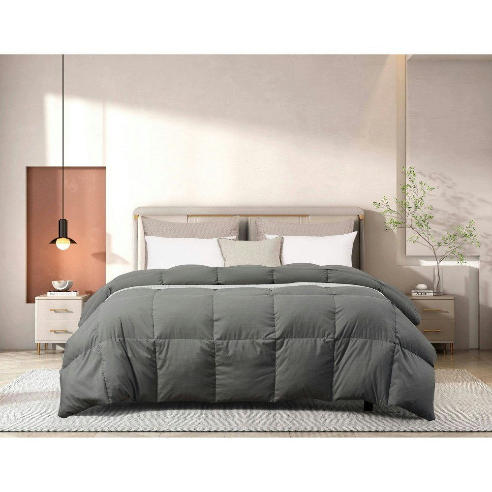 Beautyrest King Microfiber Feather and Down Blend All Season Comforter: $74.99 Beautyrest King Microfiber Feather and Down Blend All Season Comforter: $74.99