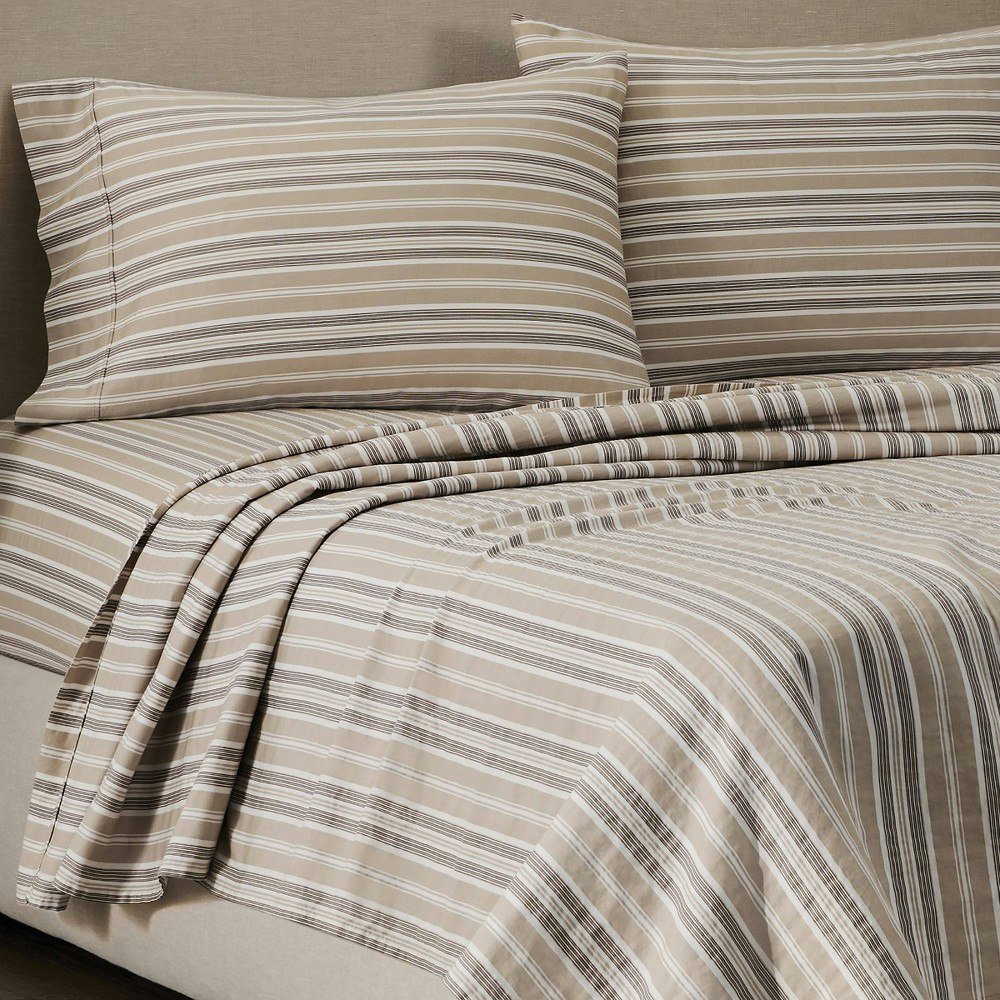 Jeremiah Brent Home Twin Cotton Sateen Sheet Set: $50